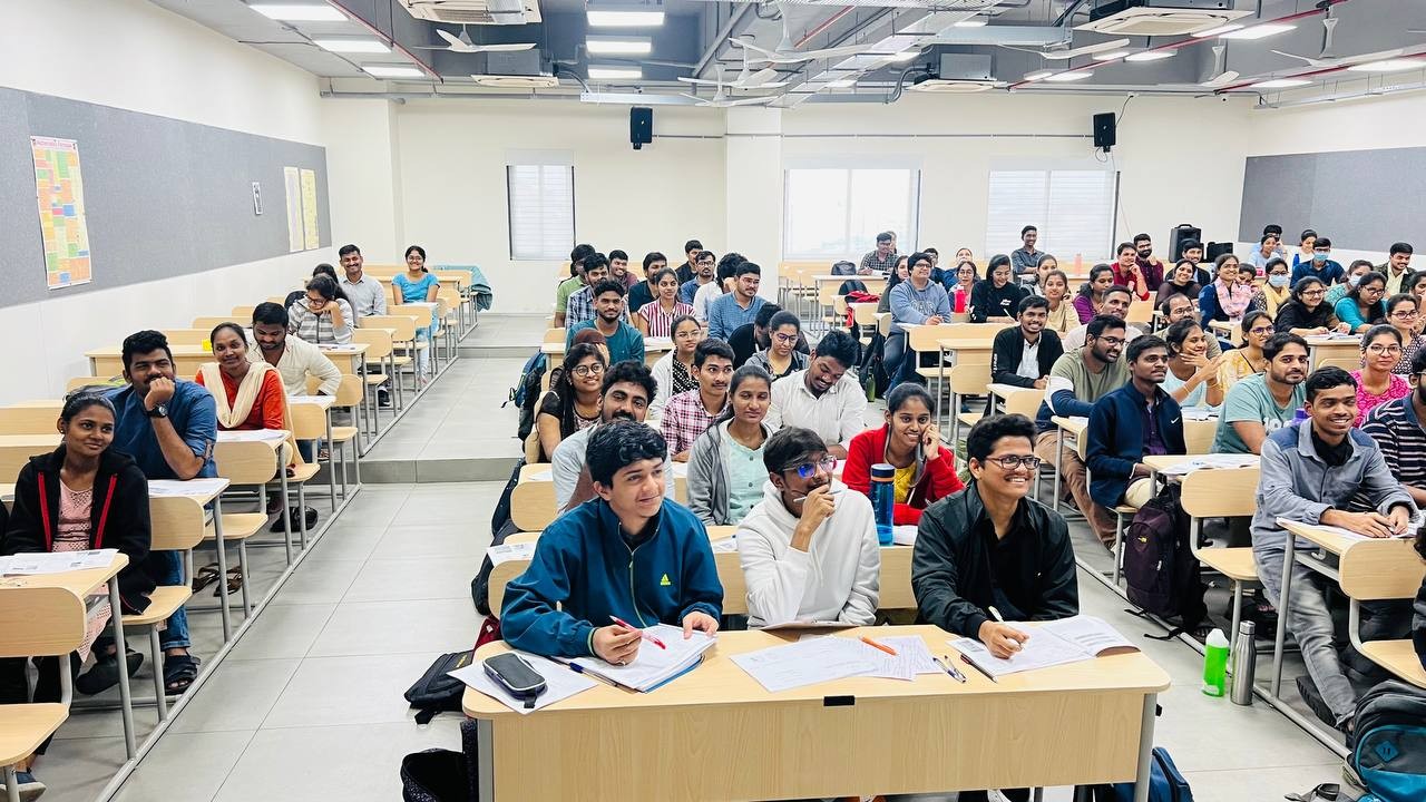 Students studying together